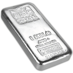 1 Kilo Silver Bars