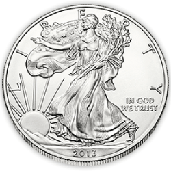 American Silver Eagle, front