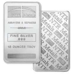 10 Oz Silver Bars