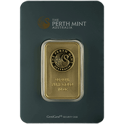 10 Oz Gold Bars, front