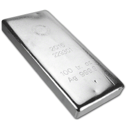 100 Oz Silver Bars