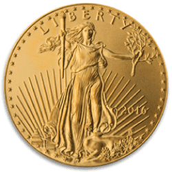 American Gold Eagle, front
