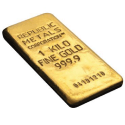 1 Kilo Gold Bars